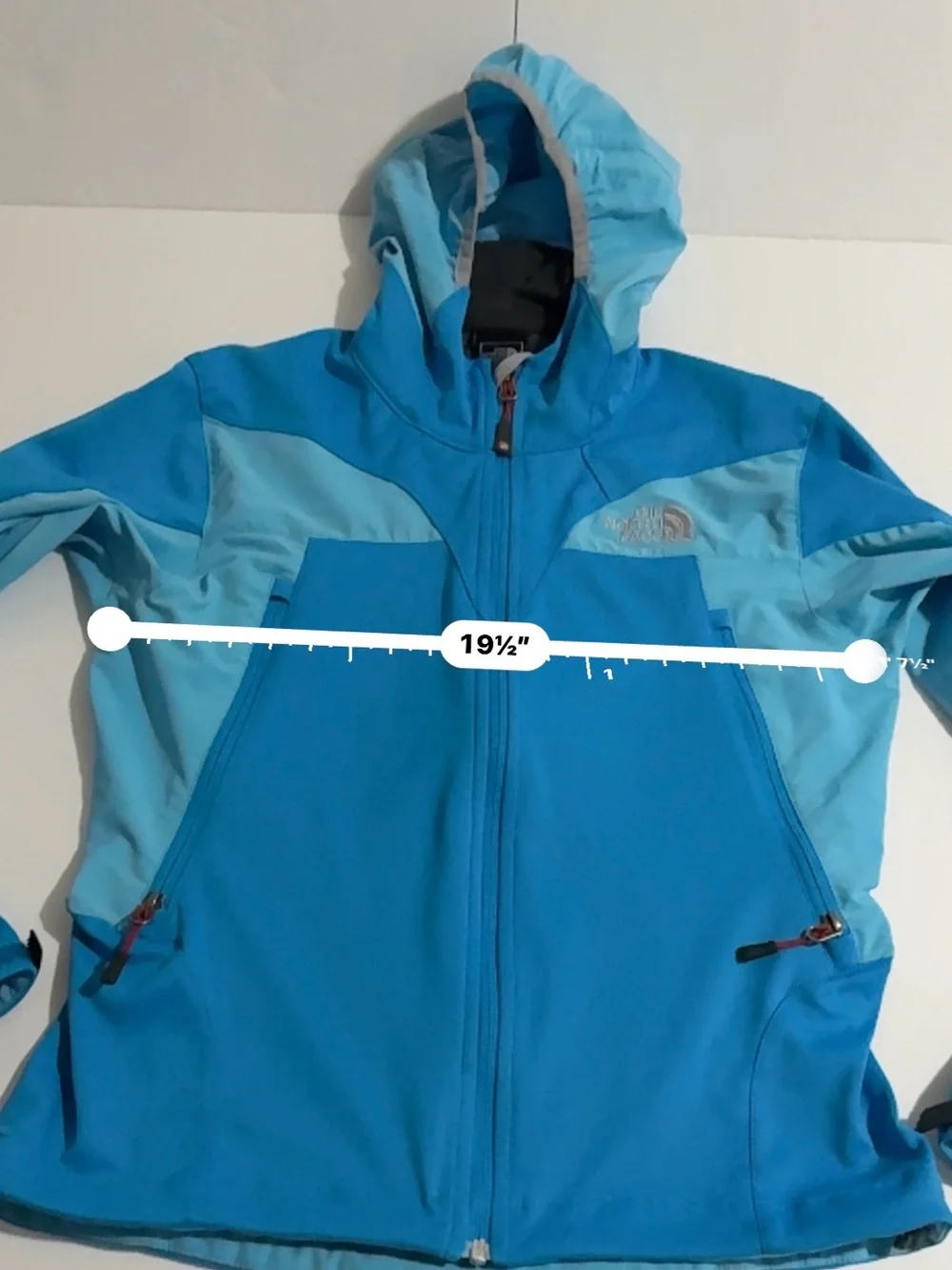 The North Face Bright Blue Jacket S Women’s Summit Series Windstopper Softshell